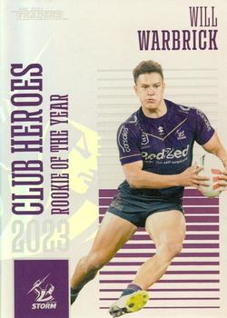 2024 NRL Traders Titanium - Club Heroes #CH20 Will Warbrick Front